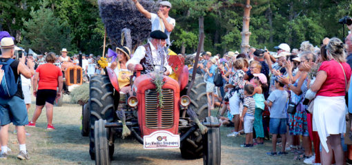 Défilé tracteurs Fête de la lavande