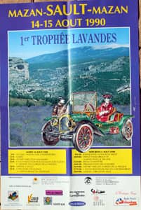 Fête de la lavande affiche 1990