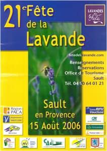 Fête de la lavande affiche 2006