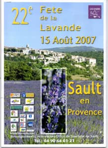 Fête de la lavande affiche 2007