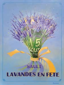 Fête de la lavande affiche 2016