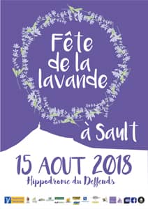 Fête de la lavande affiche 2018